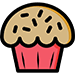 THC infused muffin at Wake-N-Bakery Chicago cannabis bakery