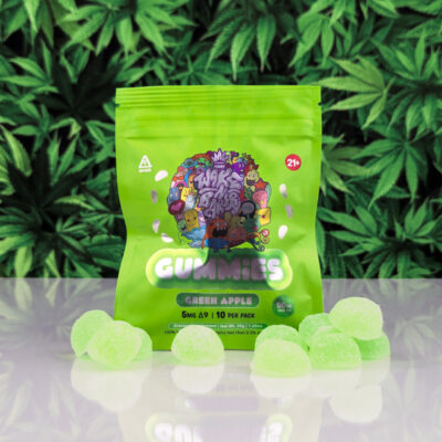 THC Gummies - Green Apple - 10 pk 5MG