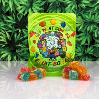 THC Gummies - Vegan Fruit Bowl - 15 pk 7.5MG | 75MG CBD
