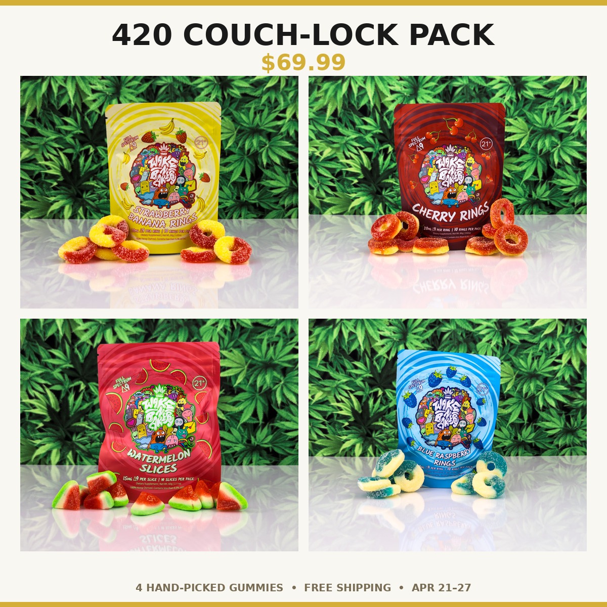 420 Couch-Lock Pack